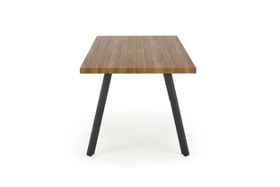 BERLIN extension table, walnut / black
