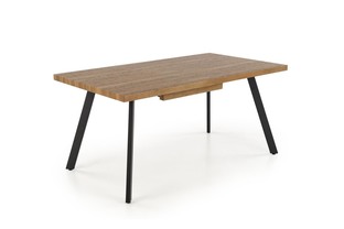 BERLIN extension table, walnut / black
