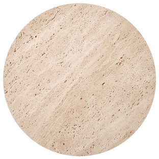 TRAVERSO ława, trawertyn / biały