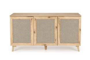 BORNEO KM-1 komoda dąb artisan/czarny