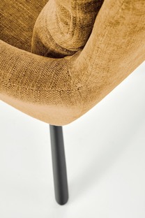 K495 krzesło musztardowe (1p=2szt)