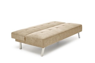 CARLITO folding sofa, color: beige