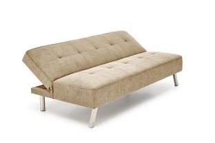 CARLITO folding sofa, color: beige