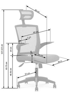 Zdjęcie do “VALOR o. chair, color: black / grey”.