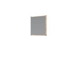 AVIOLA Lustro 60 cm + LED dąb artisan