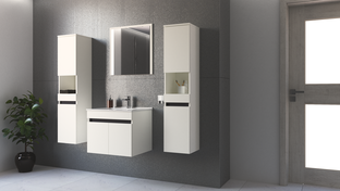 FIGARO Szafka pod umywalkę 60/2D biały