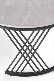 FLAMINGO set of 2 coffee tables, grey marble