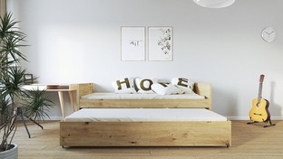 VERSO F/1S (moduł) - łóżko, antracytowy