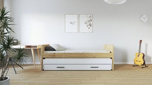 VERSO F/1S (moduł) - łóżko, antracytowy