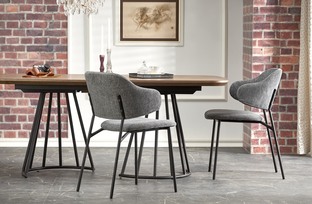 K497 chair, light grey