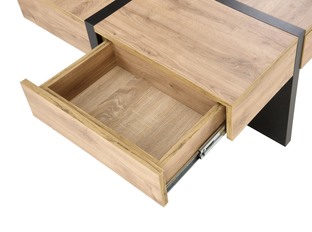 SEVILLA, c.table, craft oak / black