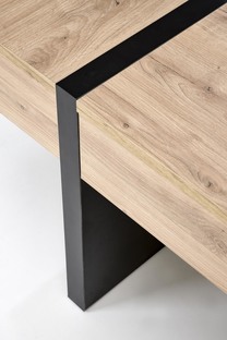 SEVILLA, c.table, craft oak / black