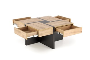 SEVILLA, c.table, craft oak / black