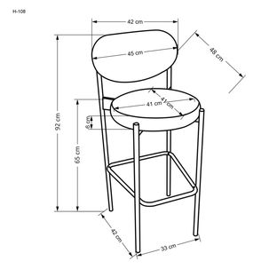 H108 hoker ciemny zielony