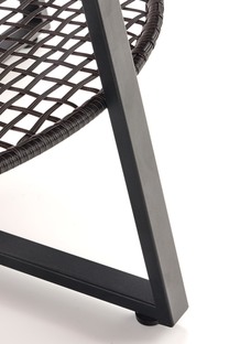 FLORENCE c. table natural oak / black