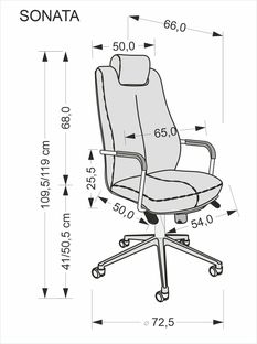 Zdjęcie do “SONATA XXL fotel czarny (1p=1szt)”.