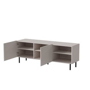 PAXOS RTV-1 TV stolik RTV 150 cm, kolor: kaszmir - czarny