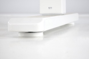 B53 biurko biurko z funkcją regulacji wysokości, dąb artisan / biały