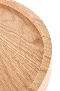FLORENCE c. table natural oak / black