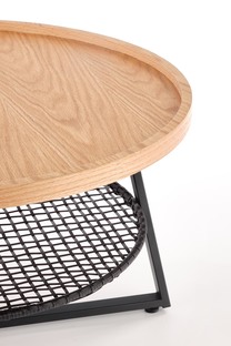 FLORENCE c. table natural oak / black