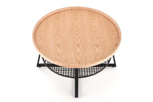 FLORENCE c. table natural oak / black