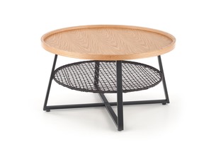 FLORENCE c. table natural oak / black