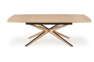 JAMES extension table, natural / black
