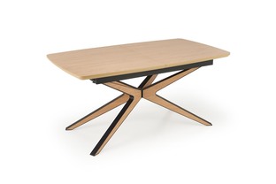 JAMES extension table, natural / black