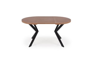 PERONI extension table, walnut / black