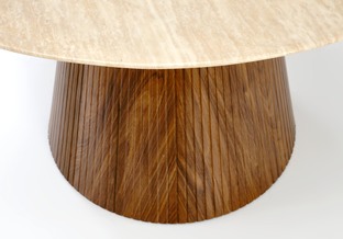 PIREUS round table travertine