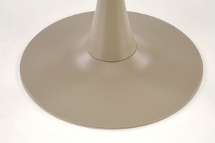 TOLIO round table, travertine / cashmere