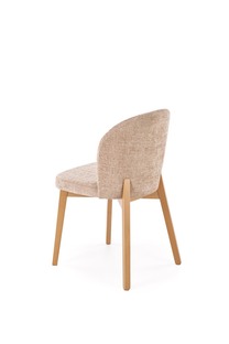 BASSO chair honey oak / CREMONA 14 (beige)