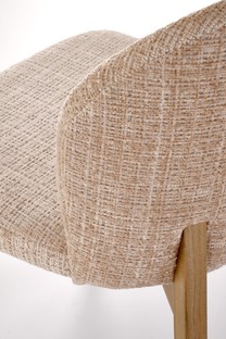 BASSO chair light walnut/ CREMONA 14 (beige)
