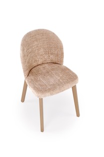 BASSO chair light walnut/ CREMONA 14 (beige)
