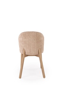 BASSO chair light walnut/ CREMONA 14 (beige)