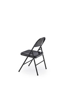 K565 krzesło składane, czarny (1p=6szt)