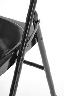 K565 krzesło składane, czarny (1p=6szt)
