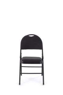 K566 krzesło składane, czarny (1p=6szt)