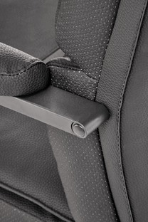 ADRIANO SKID fotel pracowniczy czarny