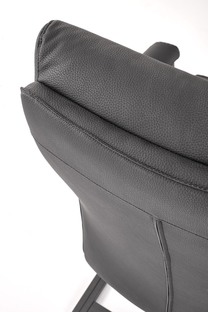 ADRIANO SKID fotel pracowniczy czarny