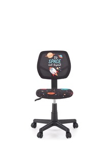 BINGO fotel młodzieżowy czarny