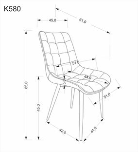 K580 chair, beige