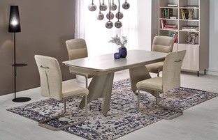 K584 chair, beige / grey / cashmere