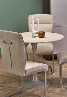 K584 chair, beige / grey / cashmere