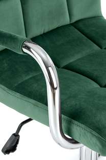 GONZO 4 fotel młodzieżowy ciemny zielony velvet (1p=1szt)