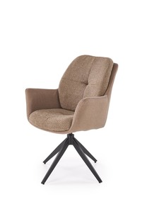 K591 swivel chair, brown