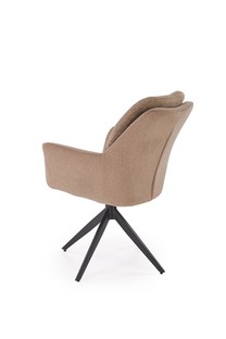 K591 swivel chair, brown