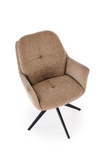 K591 swivel chair, brown