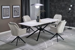 K591 swivel chair, light grey
