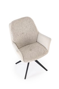 K591 swivel chair, light grey